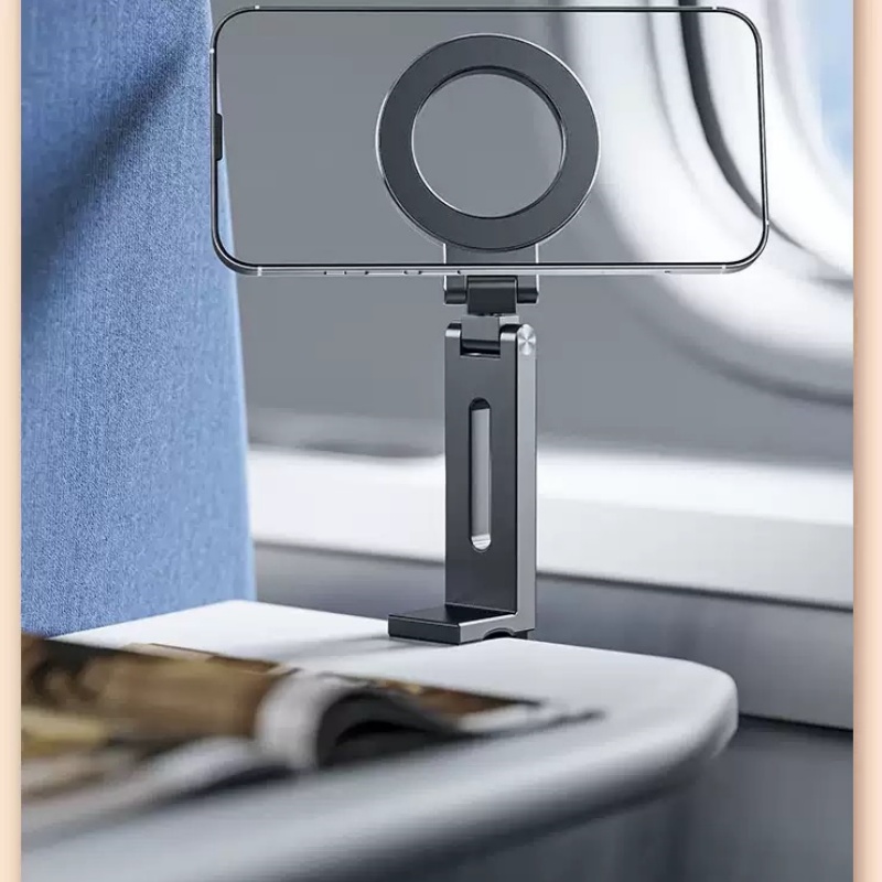 Phone Holder Airplane - Universeller Magnetischer Handyhalter Faltbarer Reise-Rotationshalter Freihändige
