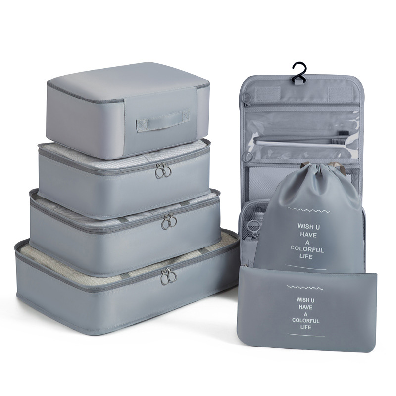 Travel Accessories Gift Set - Reise-Aufbewahrungsset für Studentenwohnheime mit Mehrfach-Fächern, Packwürfel-Organizer