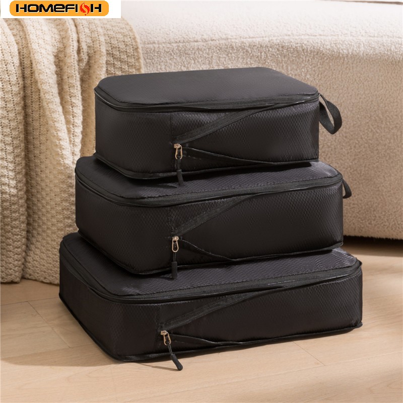 Travel Accessories Gift Set - HOMEFISH 3-teiliges Set Reise-Komprimierbare Multifunktionale Aufbewahrungstasche