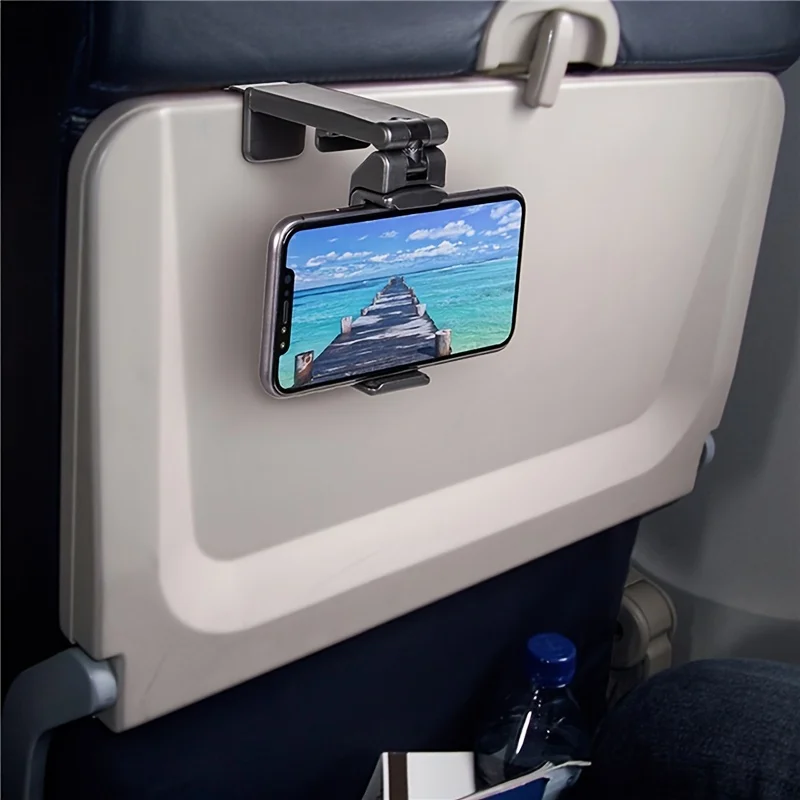 Phone Holder Airplane - Flugzeug-Telefonhalter, tragbarer Reiseständer, Schreibtisch, Flug, faltbar,