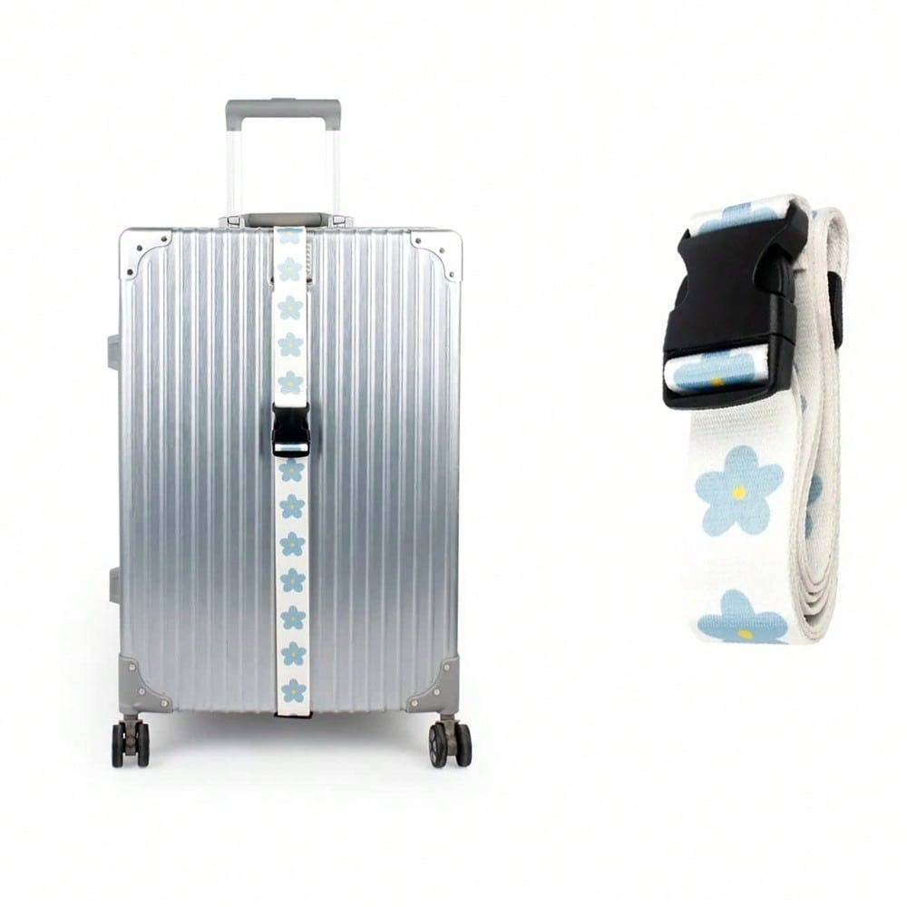 Luggage Strap Belt - Reisegepäck-Schnallenriemen aus Kunststoff, verstellbarer Gepäckgurt mit