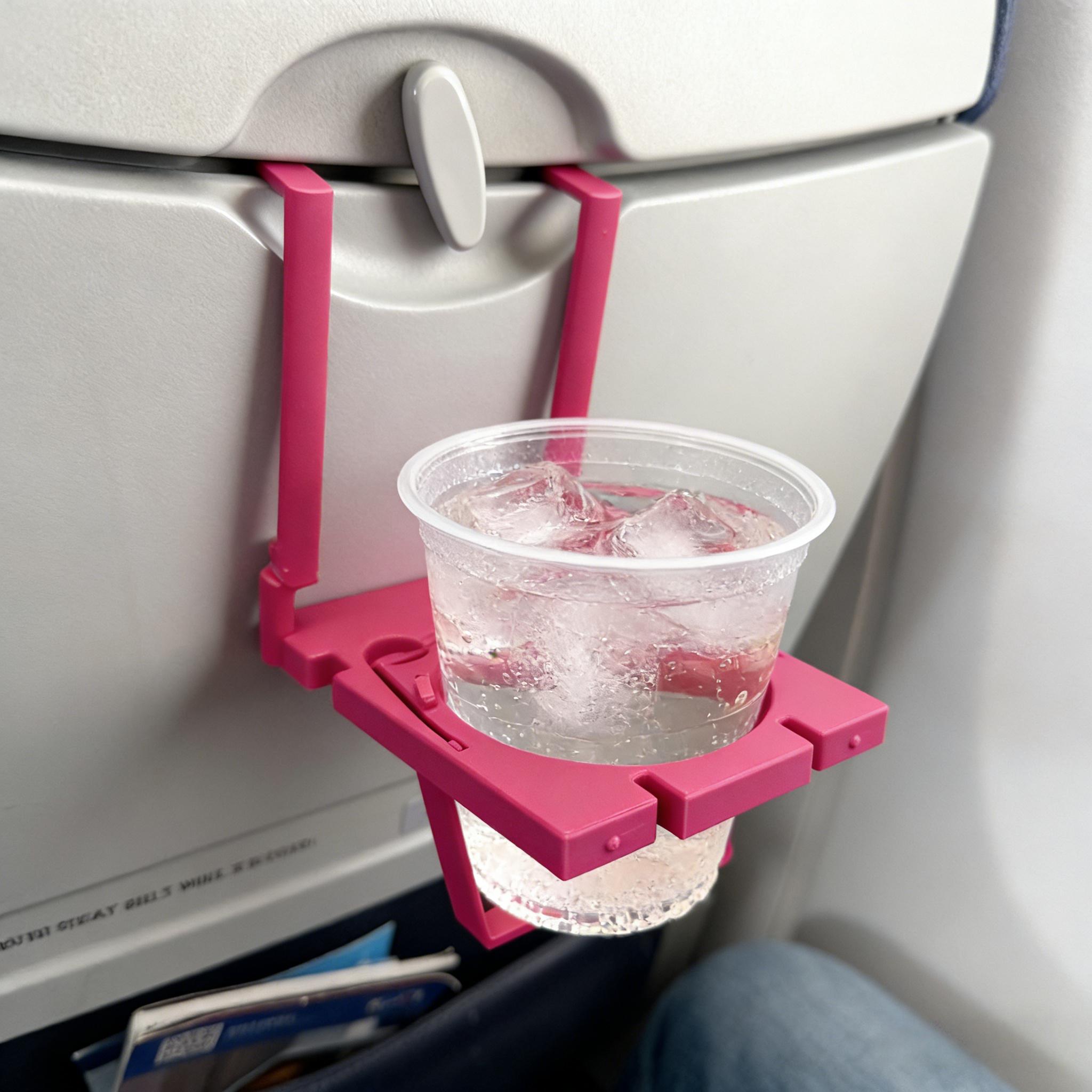 Phone Holder Airplane - 1 Stück multifunktionaler Flugzeug-Getränkehalter und Telefonständer,