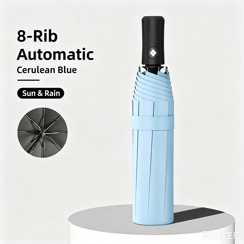 Travel Accessories Designer - Automatisch öffnender und schließender Faltschirm –