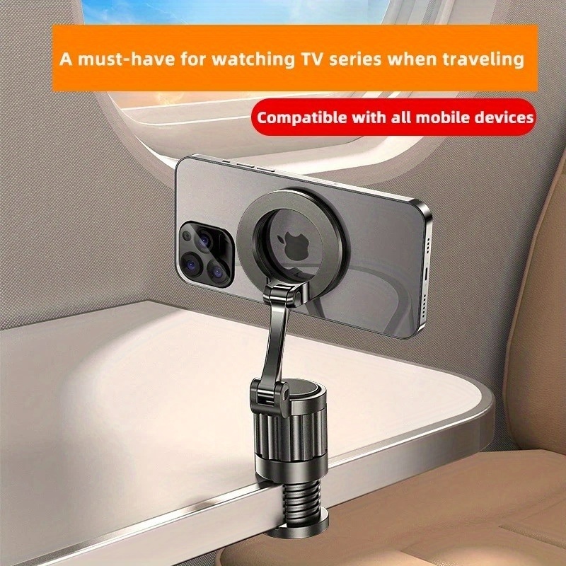 Phone Holder Airplane - Einstellbare Multi-funktion Drehen Magnetische Telefon Clip