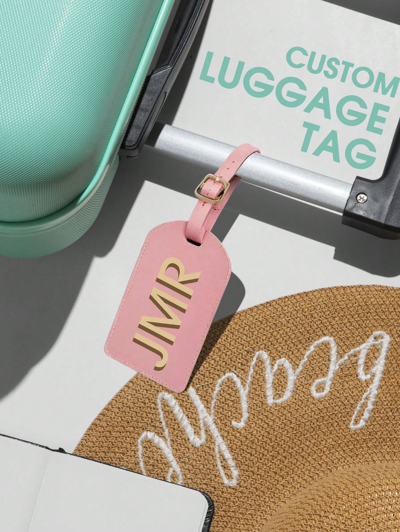 Personalisierter Kofferanhänge – Luggage Tag Leather Bewertung und Preis