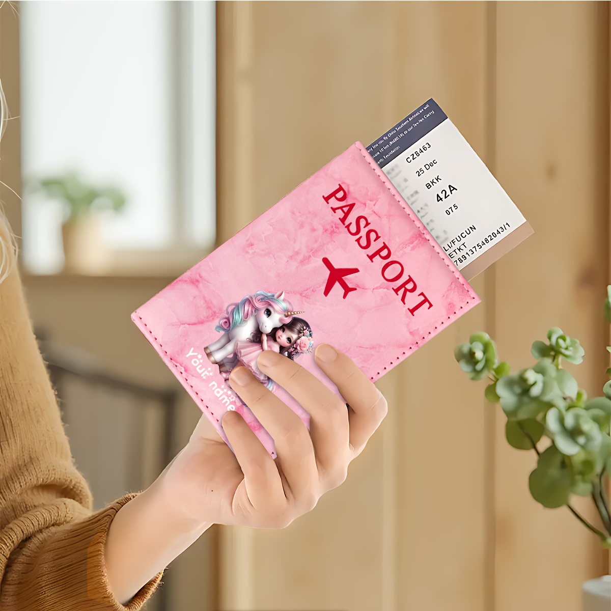 Reisepasshülle aus PU mit Einh – Travel Accessories Uk Bewertung und Preis