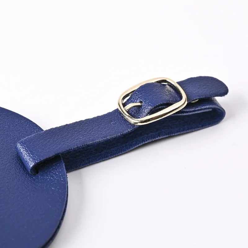 1pc Verdicken PU Heißer Stanze – Luggage Tag Leather Bewertung und Preis