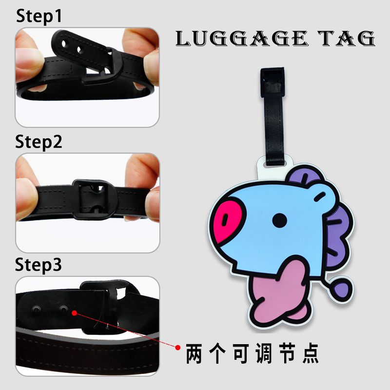 BT21 Cartoon-Schlüsselanhänger – Travel Accessories Organizer Bewertung und Preis
