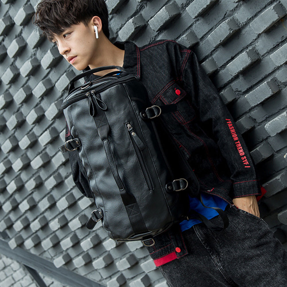 Männer Leder Eimer Rucksack Mu – Luggage Strap Belt Bewertung und Preis