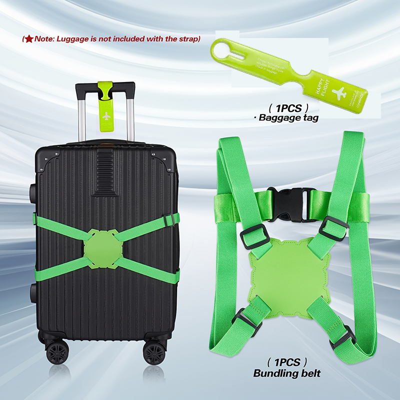 2-teiliges Gepäckgurt-Set + Ge – Travel Accessories Gift Set Bewertung und Preis