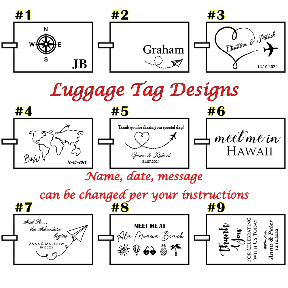 Personalisierter Gepäckanhänge – Luggage Tag Leather Bewertung und Preis