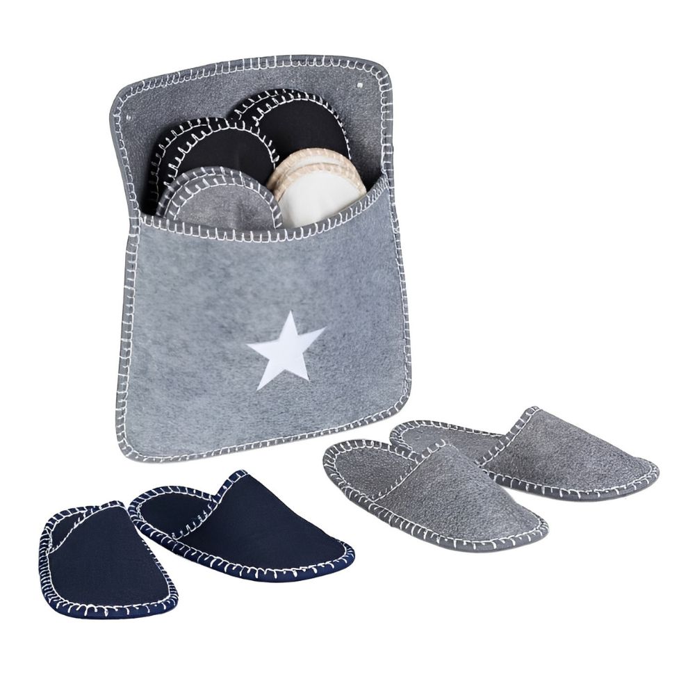 1 Set 6 Paar Einweg-Filzpantof – Shoe Bag Travel Bewertung und Preis