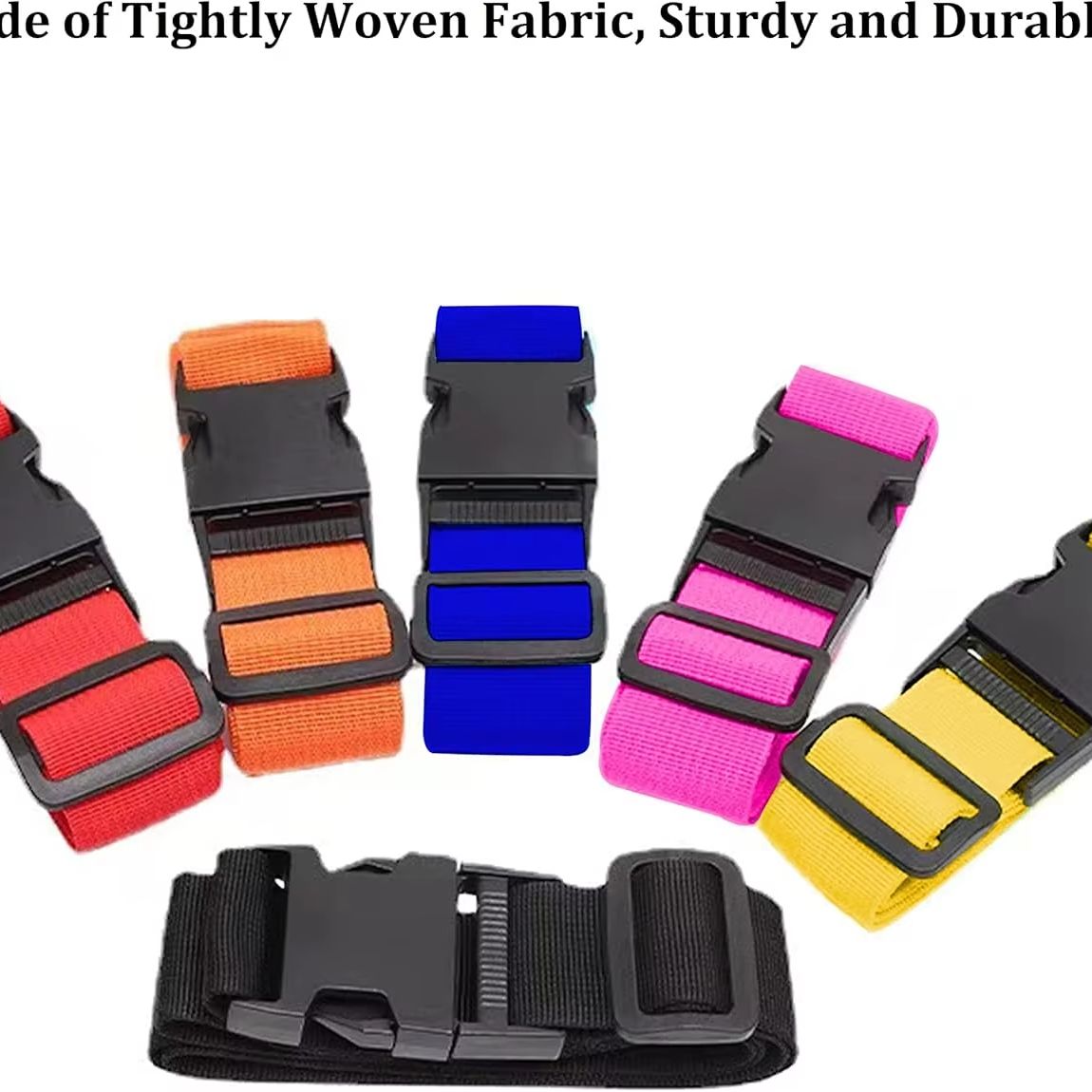 Farbenfrohe Verstellbare Gepäc – Luggage Strap Belt Bewertung und Preis