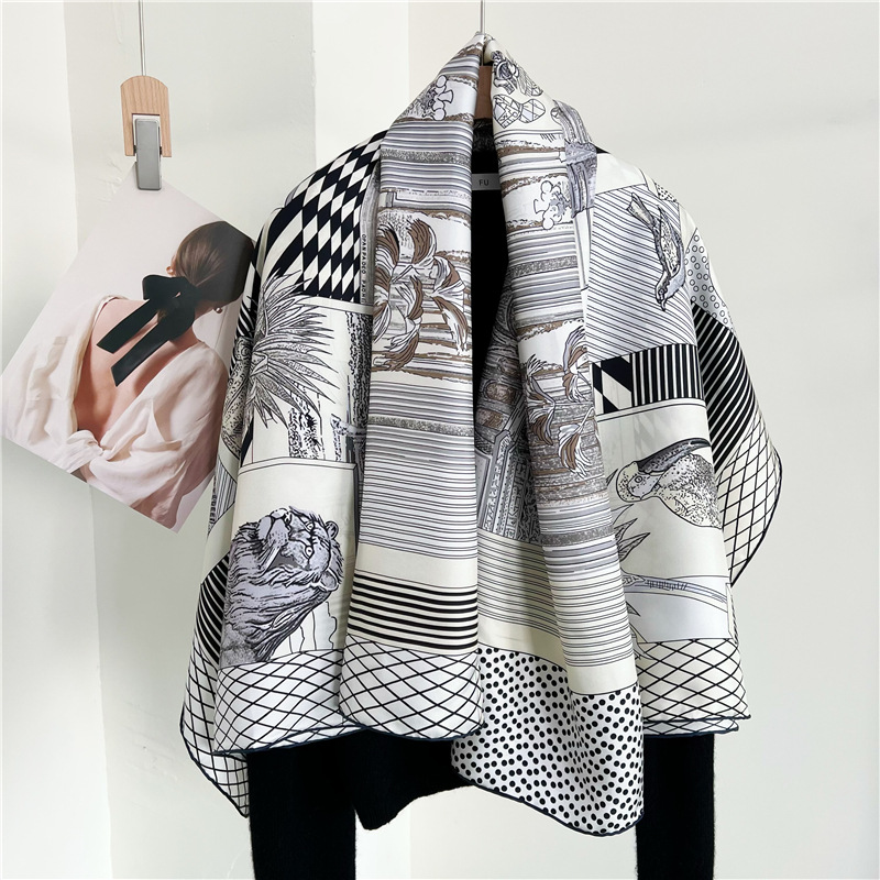Große Seidenschals Marken-Desi – Travel Accessories Designer Bewertung und Preis