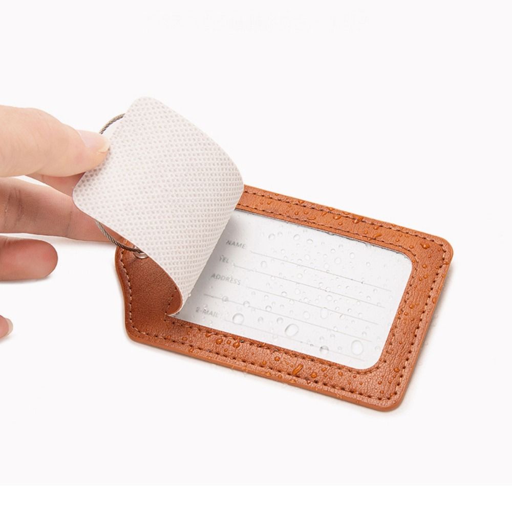 Damen Herren Anti-Verlust Drah – Luggage Tag Leather Bewertung und Preis