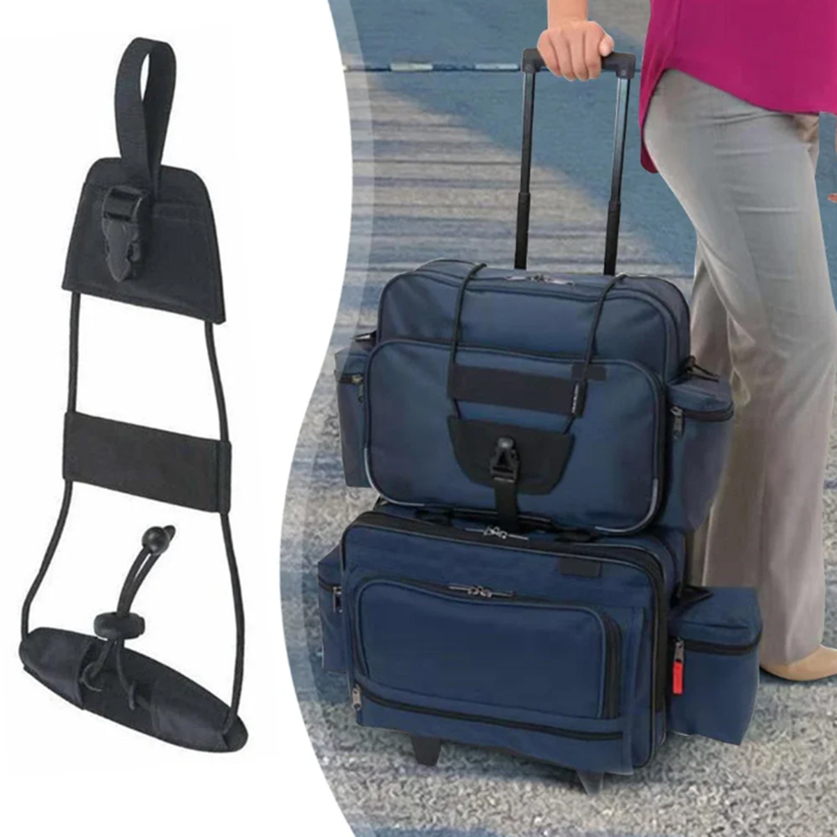 Reisegepäck-Verbindungsriemen, – Luggage Strap Belt Bewertung und Preis