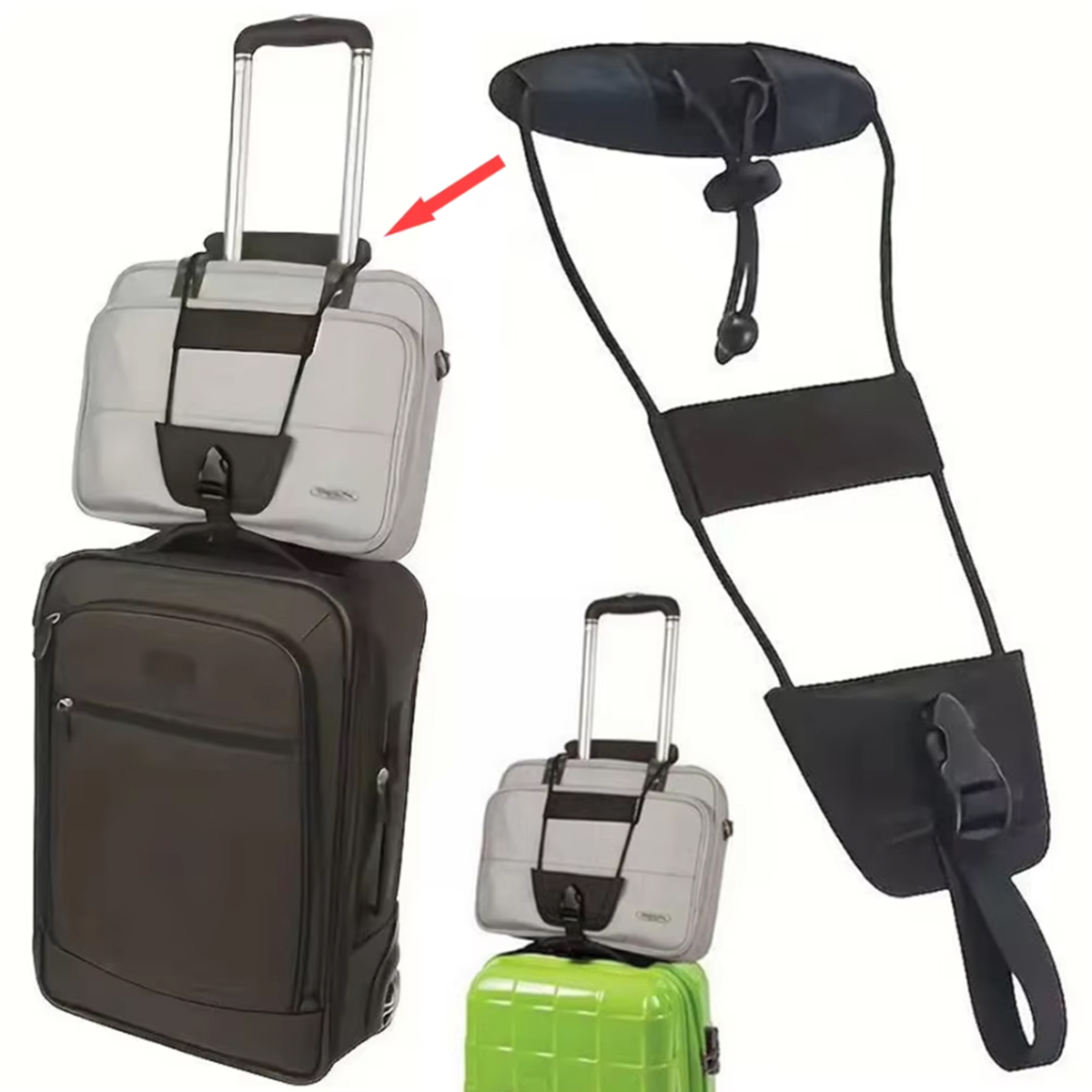 Reisegepäck-Verbindungsriemen, – Luggage Strap Belt Bewertung und Preis
