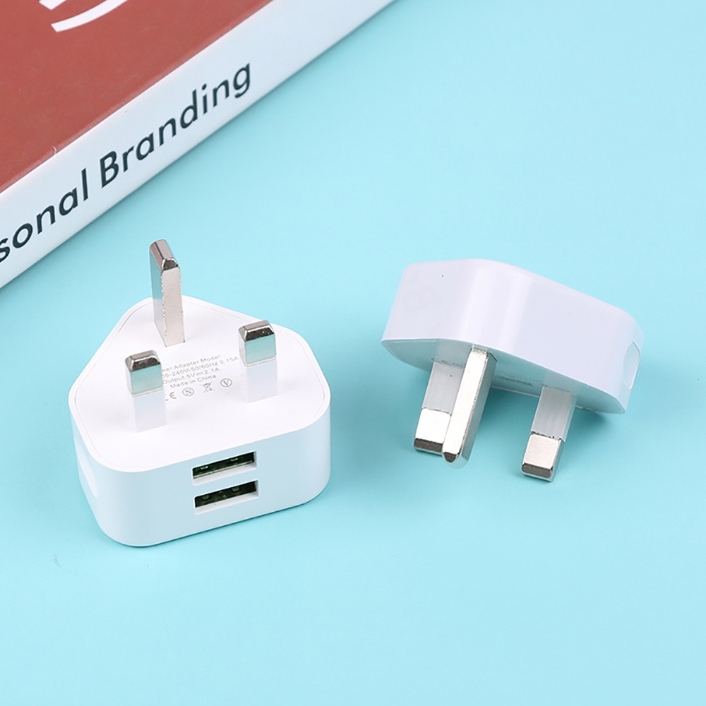 2-in-1 USB UK-Stecker 3-Pin Wa – Travel Accessories Uk Bewertung und Preis