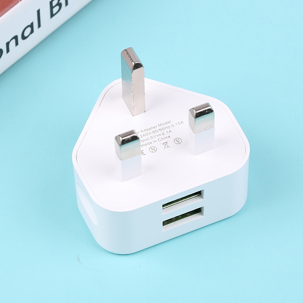 2-in-1 USB UK-Stecker 3-Pin Wa – Travel Accessories Uk Bewertung und Preis